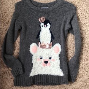 Justice sweater size 8